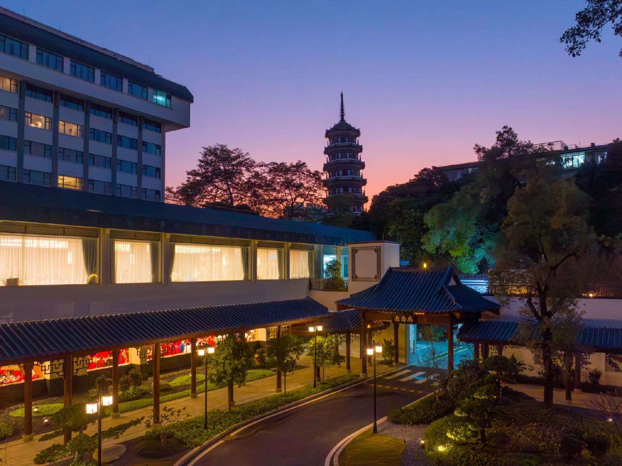 Guangdong Yingbin Hotel-Free Canton Fair Shuttle Bus מראה חיצוני תמונה